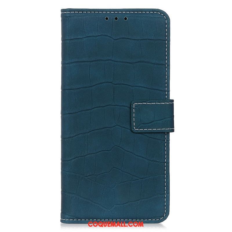 Housse Samsung Galaxy M33 5G Effet Peau de Crocodile