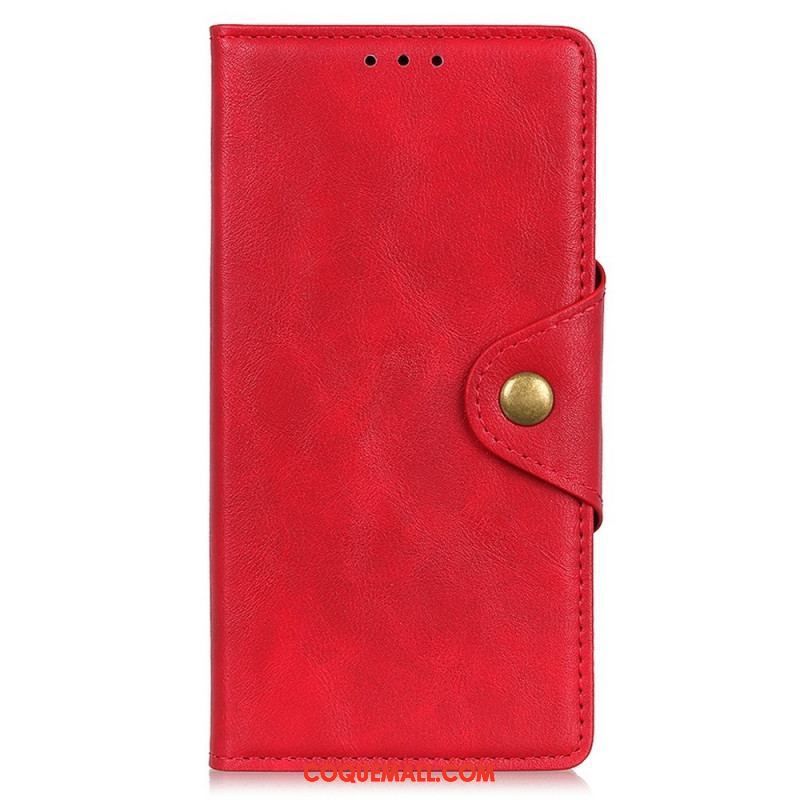 Housse Samsung Galaxy M33 5G Simili Cuir Bouton