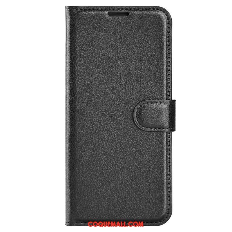 Housse Samsung Galaxy M33 5G Style Cuir Litchi