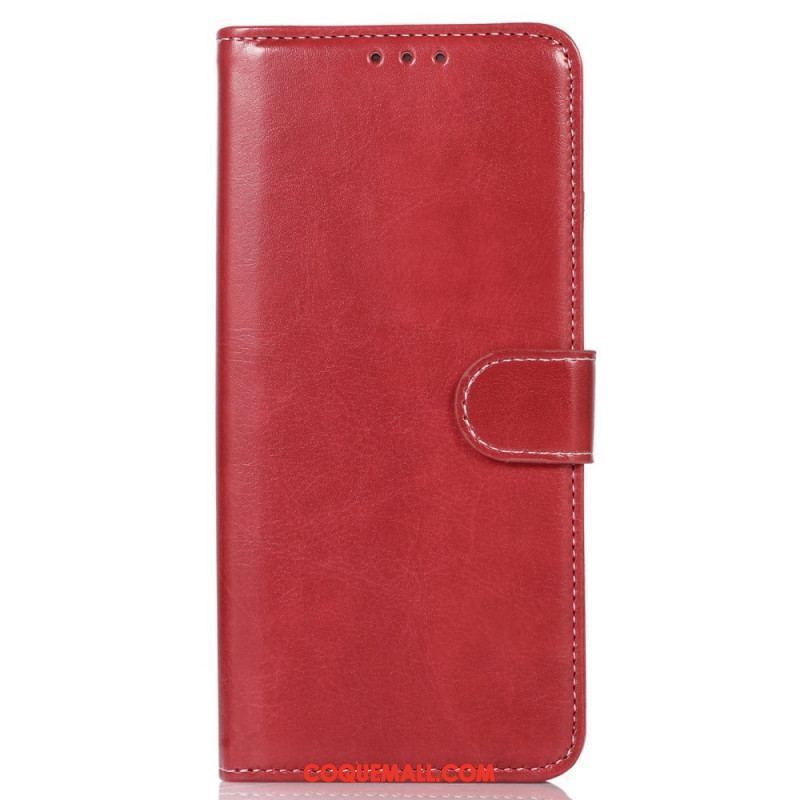 Housse Samsung Galaxy M33 5G Style Cuir et Coutures