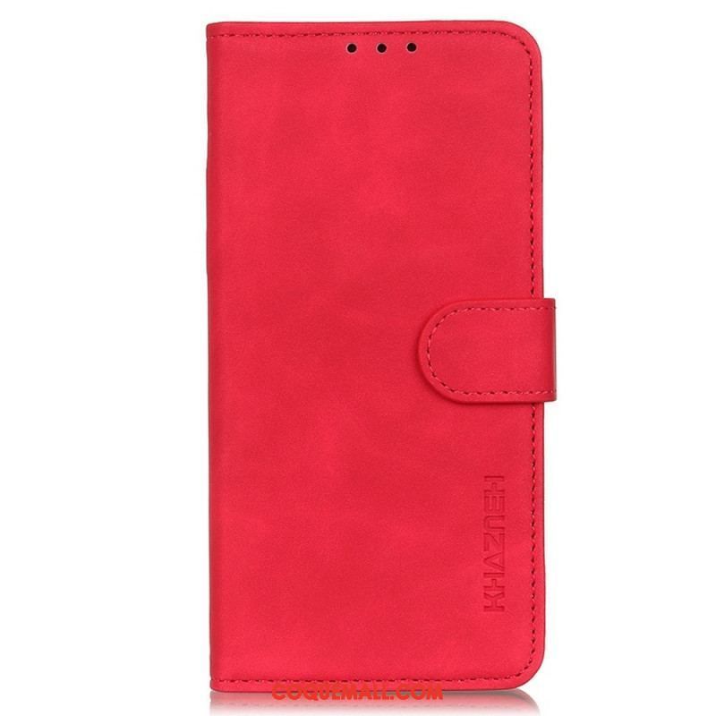 Housse Samsung Galaxy M53 5G Effet Cuir Vintage KHAZNEH
