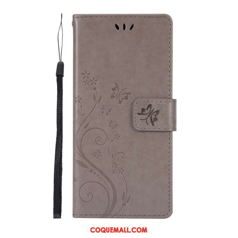 Housse Samsung Galaxy S21 5G Papillons au Vent