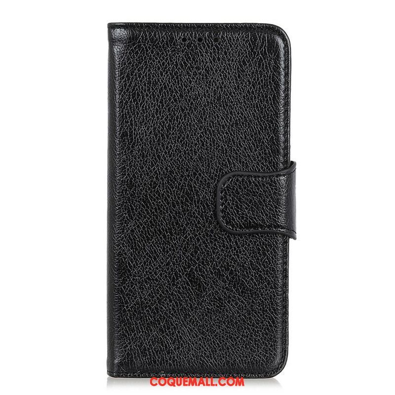 Housse Samsung Galaxy S21 FE Cuir Nappa Fendu