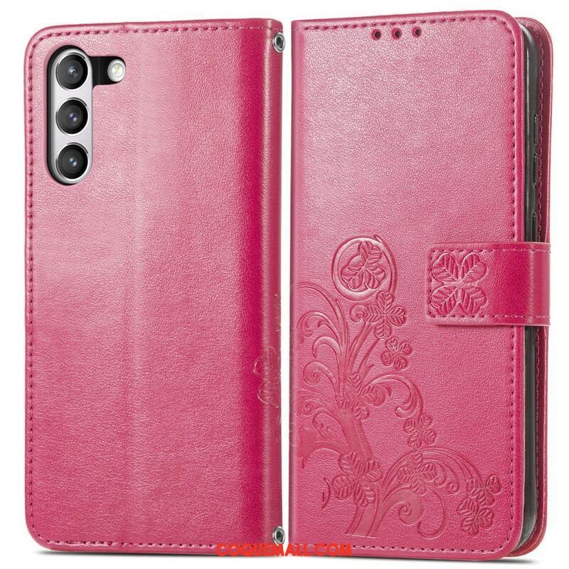 Housse Samsung Galaxy S21 FE Fleurs Abstraites