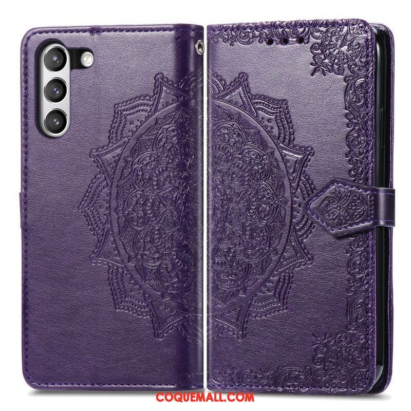 Housse Samsung Galaxy S21 FE Mandala Moyen Age