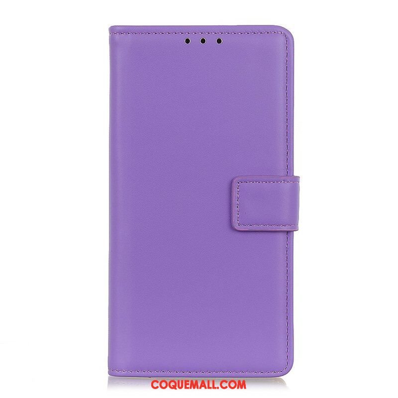 Housse Samsung Galaxy S21 FE Simili Cuir Simple