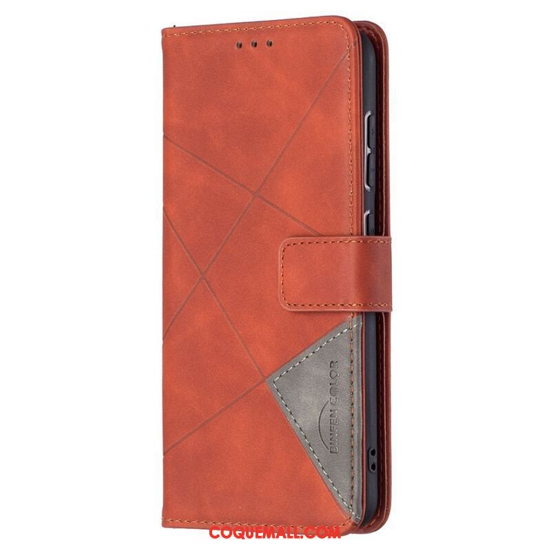 Housse Samsung Galaxy S21 FE Triangles Binfen Color