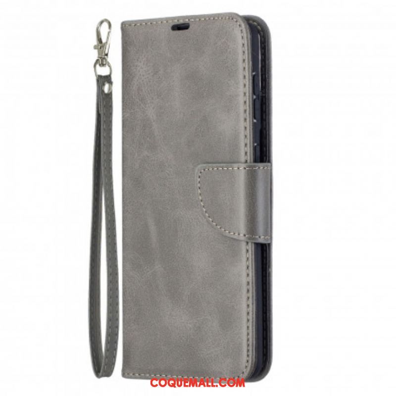 Housse Samsung Galaxy S21 Plus 5G Lisse Rabat Oblique