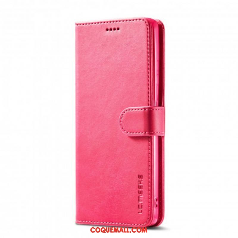Housse Samsung Galaxy S21 Ultra 5G LC.IMEEKE Effet Cuir