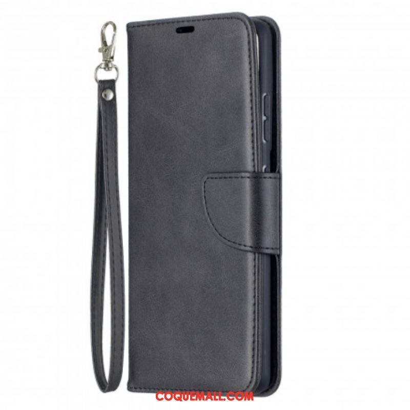 Housse Samsung Galaxy S21 Ultra 5G Lisse Rabat Oblique