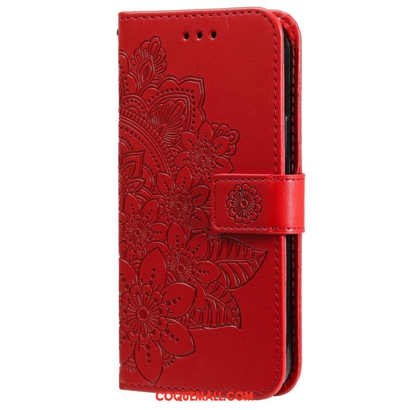 Housse Samsung Galaxy S22 5G Mandala de Fleurs