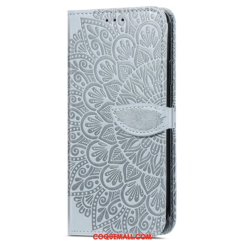 Housse Samsung Galaxy S22 Ultra 5G Feuilles Tribales