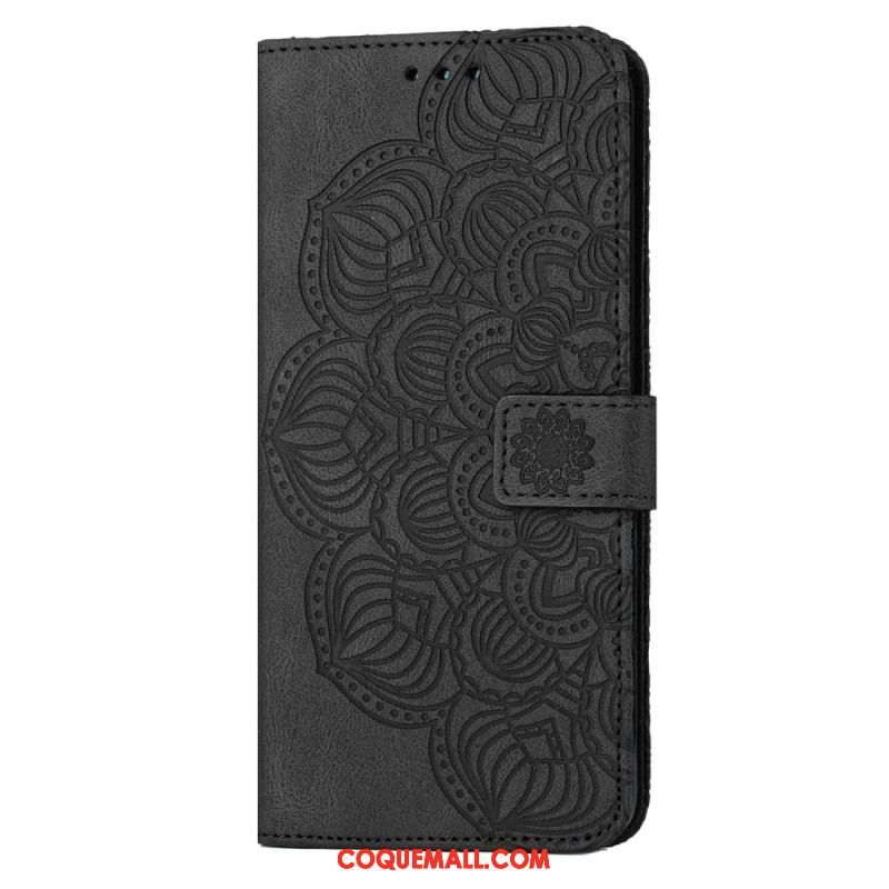 Housse Samsung Galaxy S23 5G Mandala à Lanière