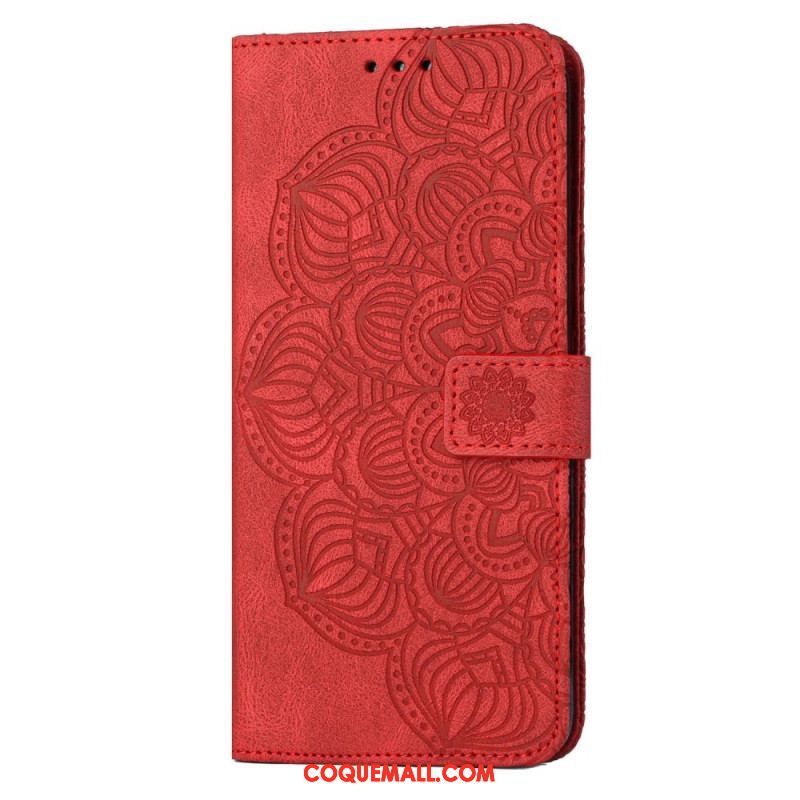 Housse Samsung Galaxy S23 5G Mandala à Lanière