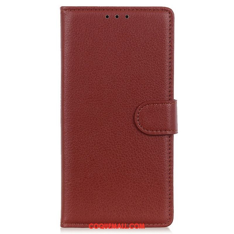 Housse Samsung Galaxy S23 5G Simili Cuir Traditionnel