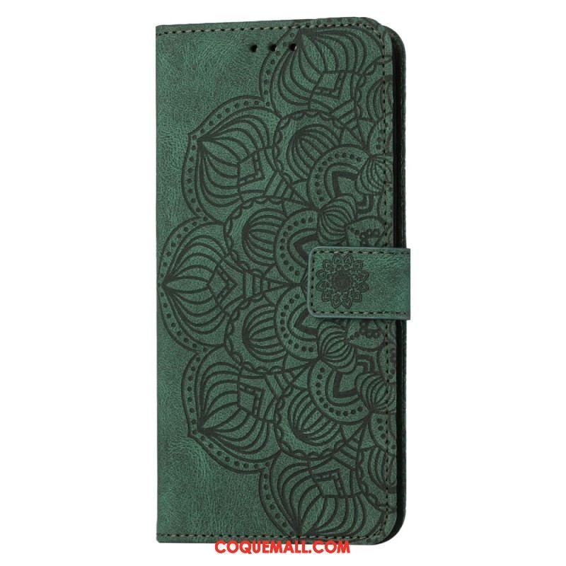Housse Samsung Galaxy S23 Plus 5G Mandala à Lanière