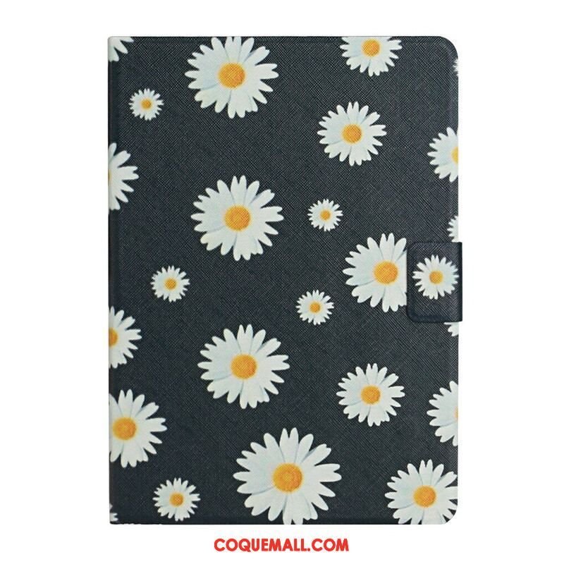 Housse Samsung Galaxy Tab A7 Lite Fleurs Fleurs Fleurs