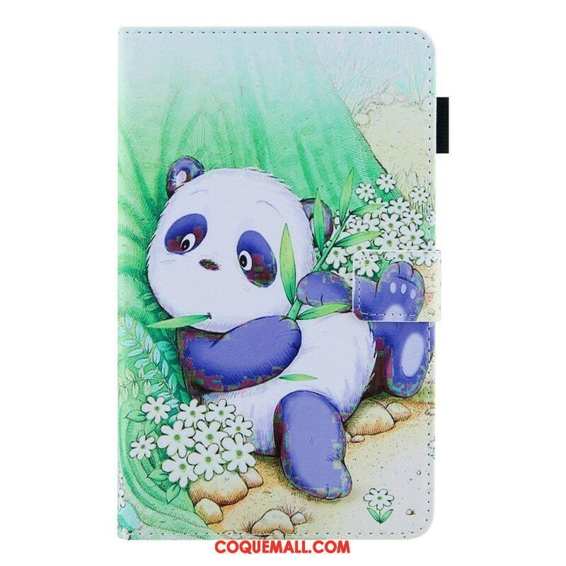 Housse Samsung Galaxy Tab A7 Lite Lovely Panda