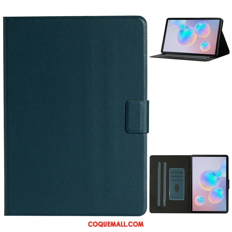 Housse Samsung Galaxy Tab S8 / Tab S7 Simili Cuir Classique