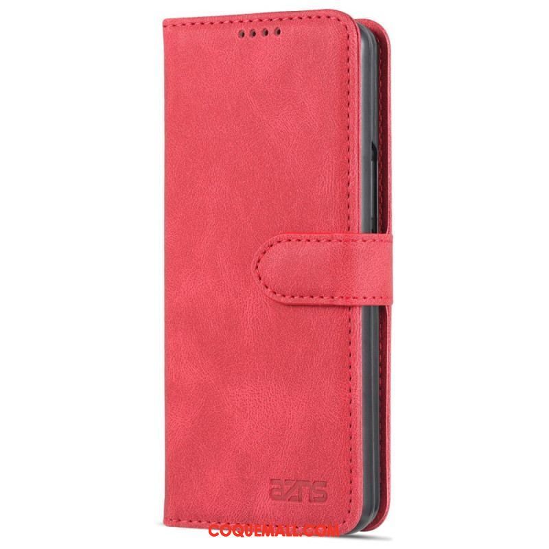 Housse Samsung Galaxy Z Fold 4 AZNS Portefeuille Coutures