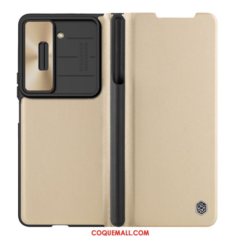 Housse Samsung Galaxy Z Fold 5 NILLKIN Simili Cuir