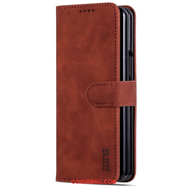 Housse Samsung Galaxy Z Fold 6 Style Cuir AZNS