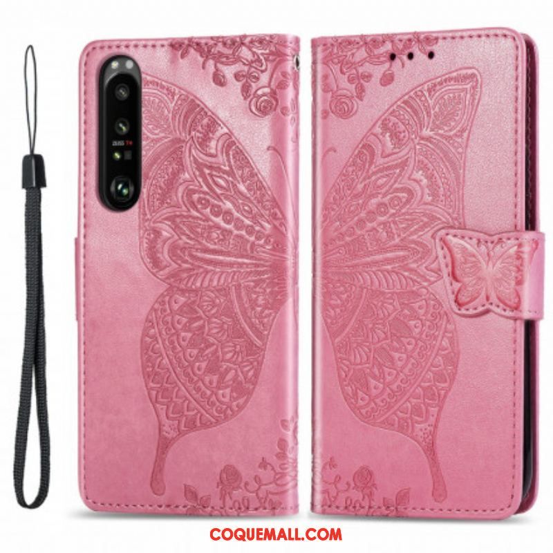 Housse Sony Xperia 1 III Demi Papillons