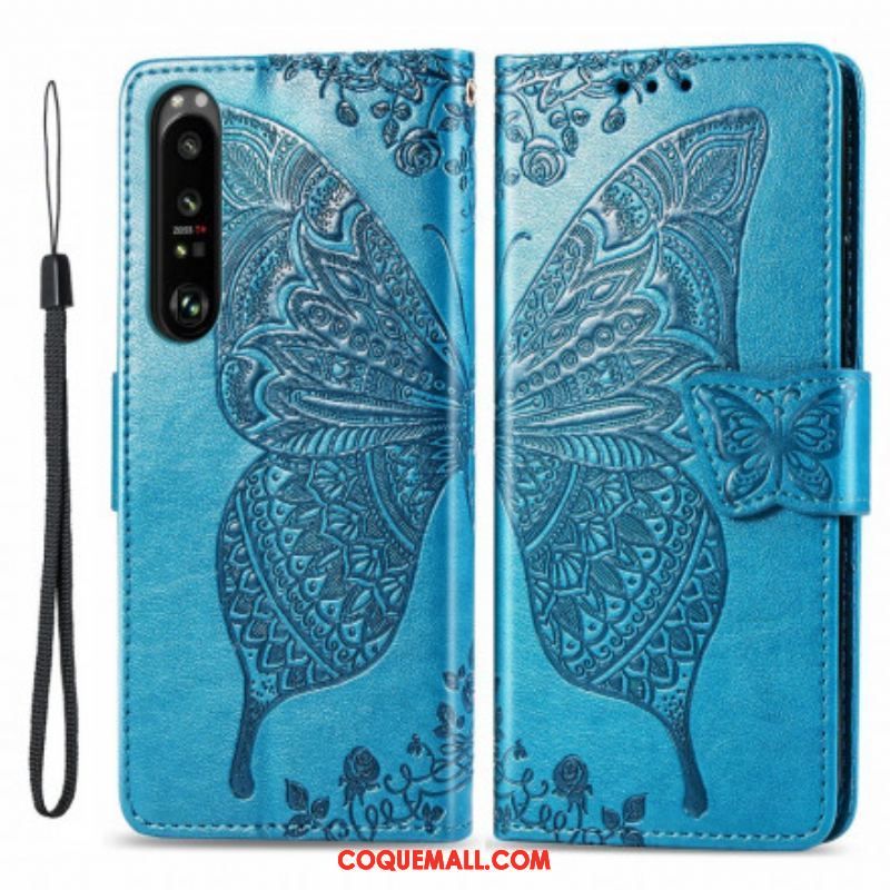 Housse Sony Xperia 1 III Demi Papillons