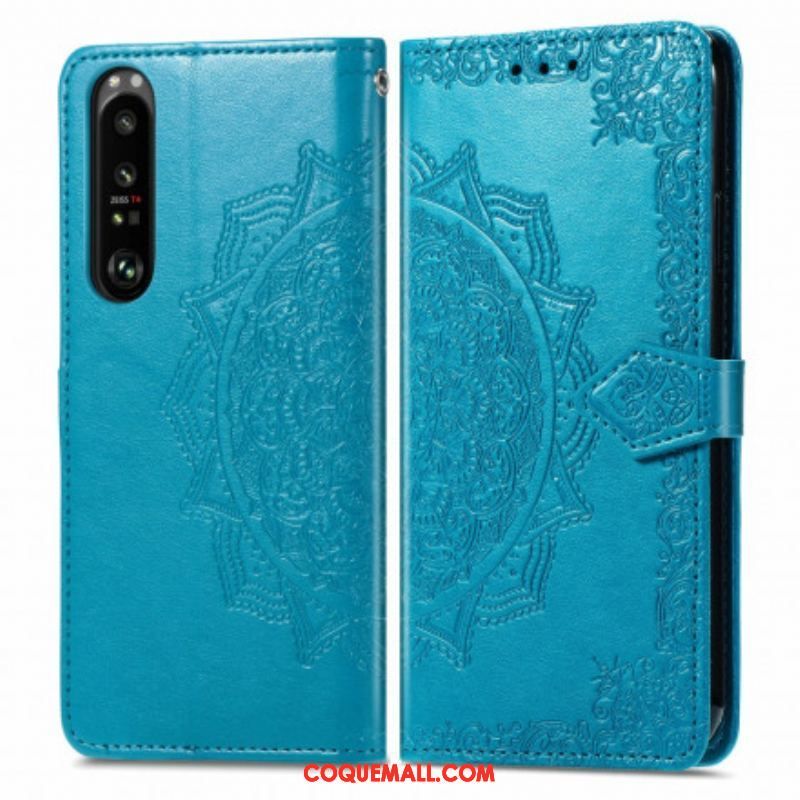 Housse Sony Xperia 1 III Mandala Moyen Age