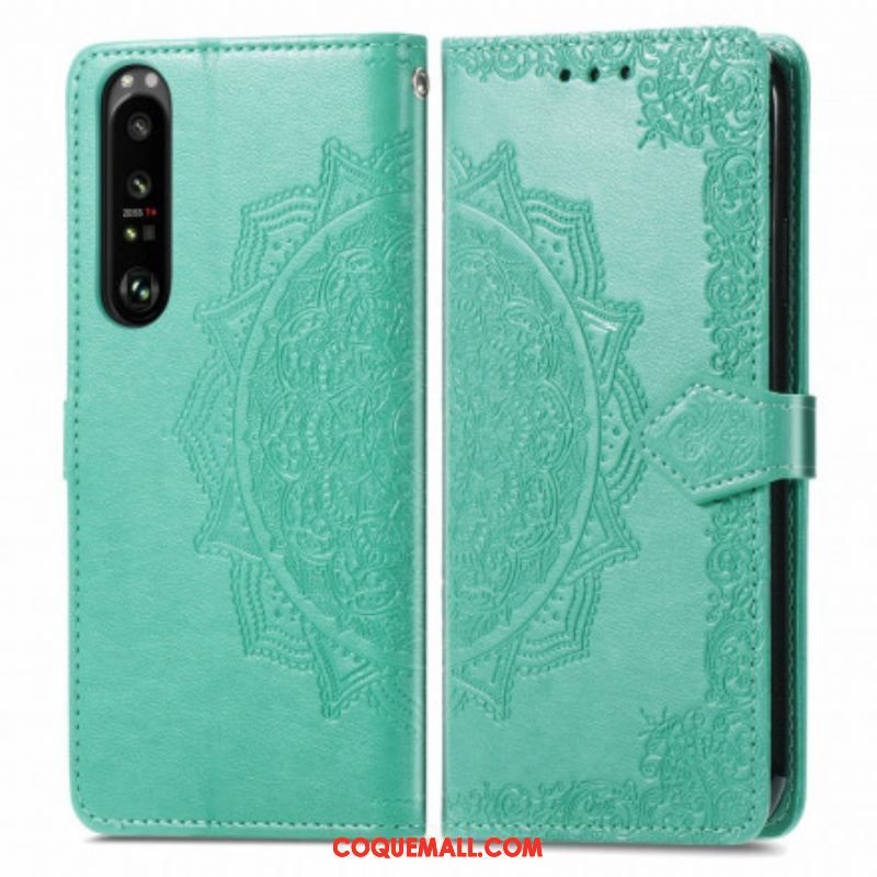 Housse Sony Xperia 1 III Mandala Moyen Age