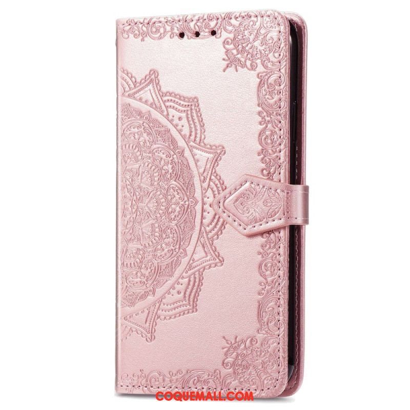 Housse Sony Xperia 1 IV Mandala Soleil avec Lanière