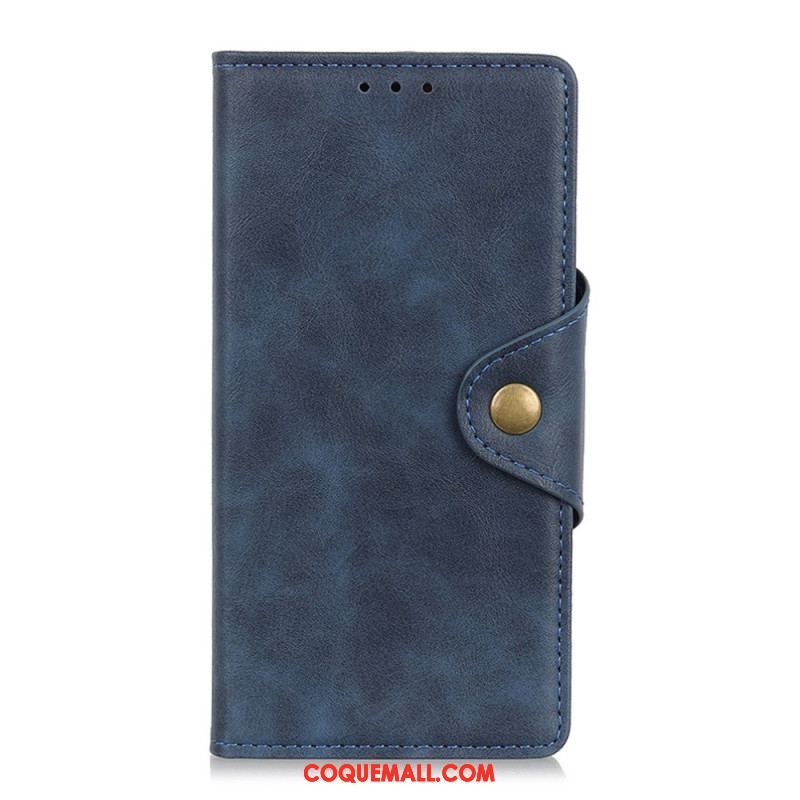 Housse Sony Xperia 1 IV Simili Cuir Bouton