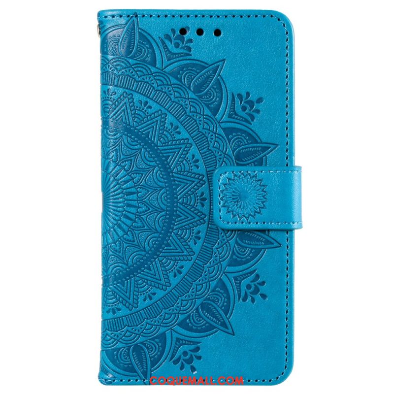 Housse Sony Xperia 1 VI Mandala Soleil à Lanière