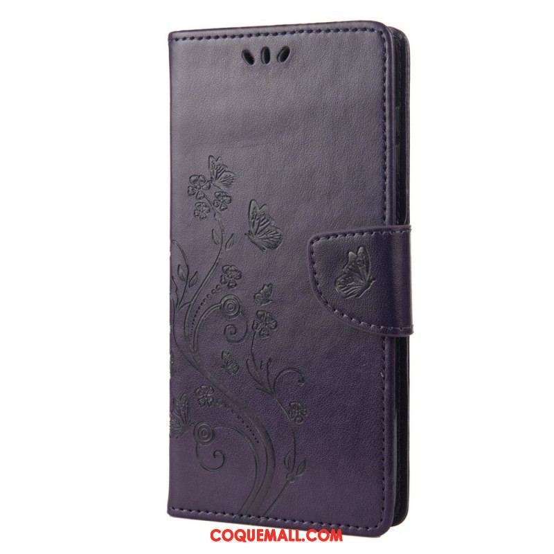 Housse Sony Xperia 10 IV Fleurs et Papillons