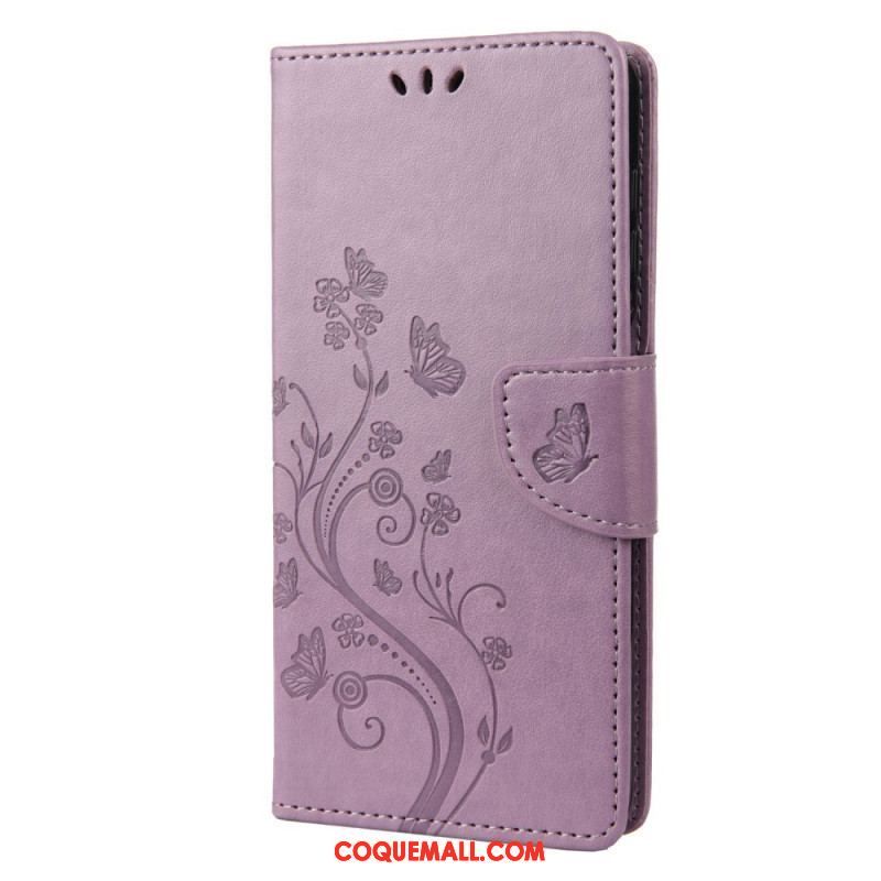 Housse Sony Xperia 10 IV Fleurs et Papillons