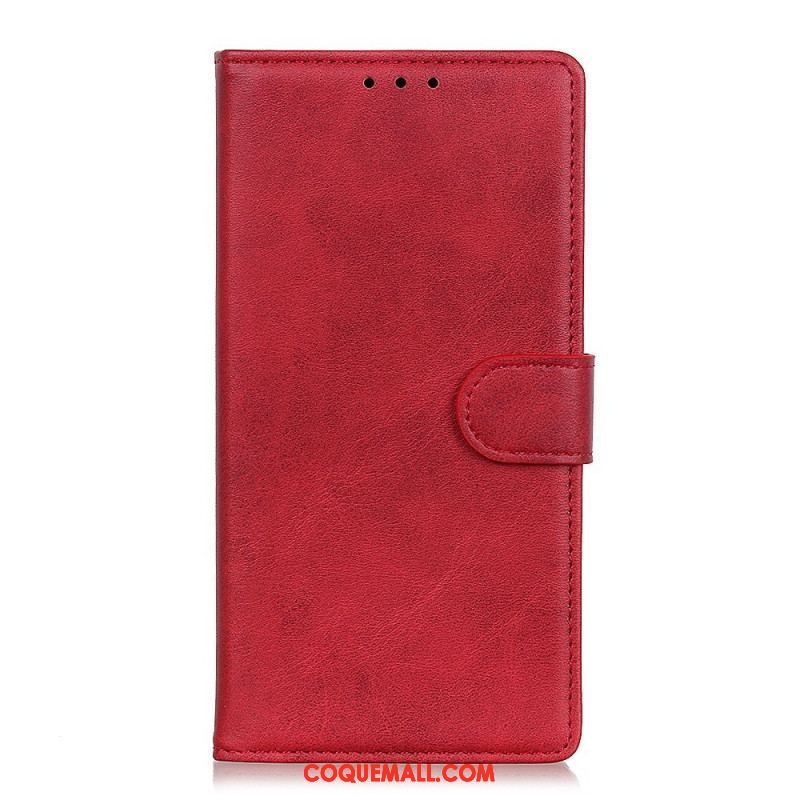 Housse Sony Xperia 10 IV Simili Cuir Mat