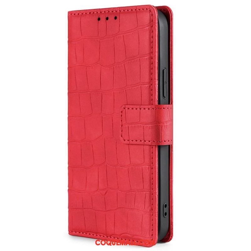 Housse Sony Xperia 10 IV Style Peau de Crocodile