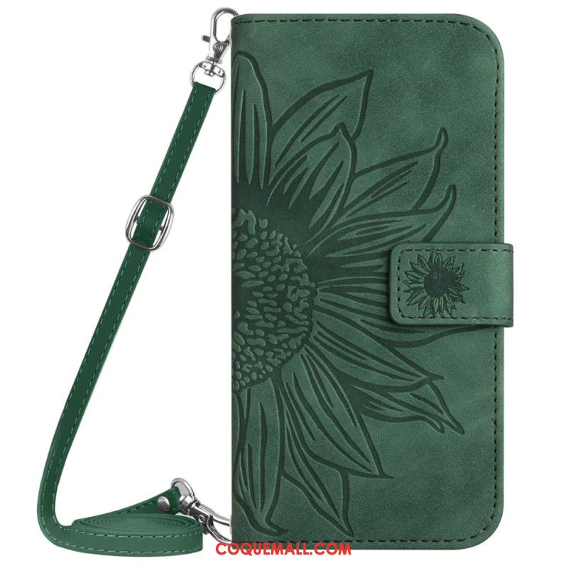 Housse Sony Xperia 10 VI Tournesol Bandoulière