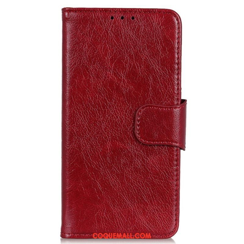 Housse Sony Xperia 5 IV Cuir Fendu Nappa