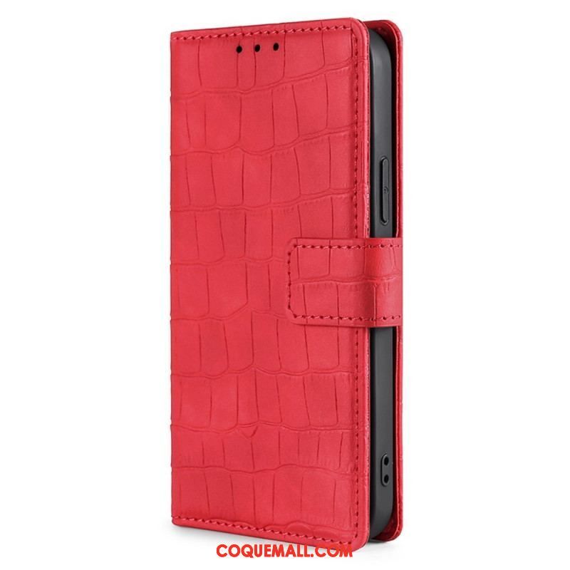 Housse Sony Xperia 5 IV Style Peau de Crocodile