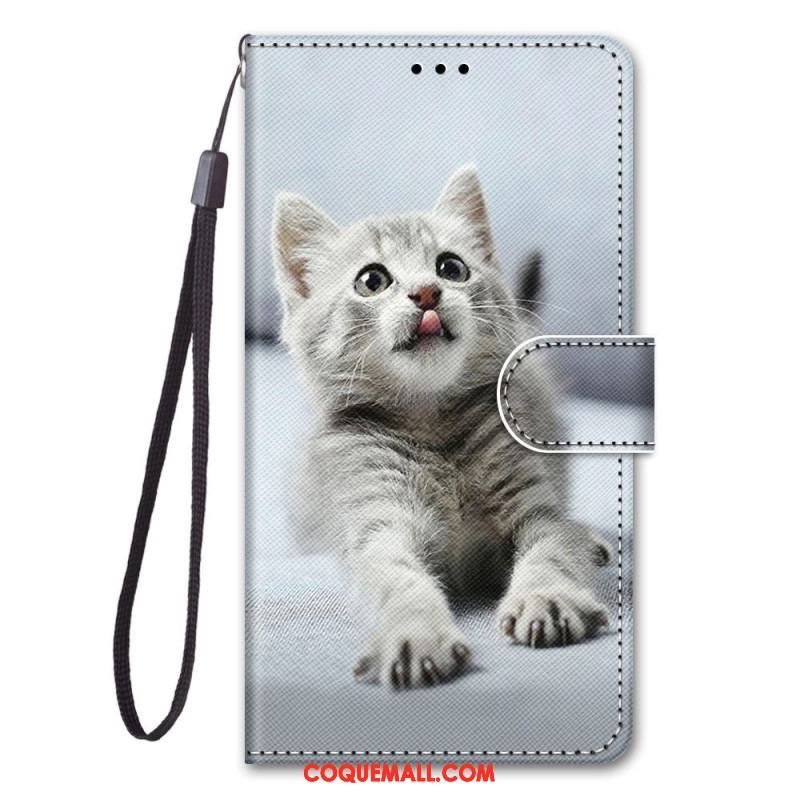 Housse Xiaomi 12 / 12X Des Chats avec Lanière