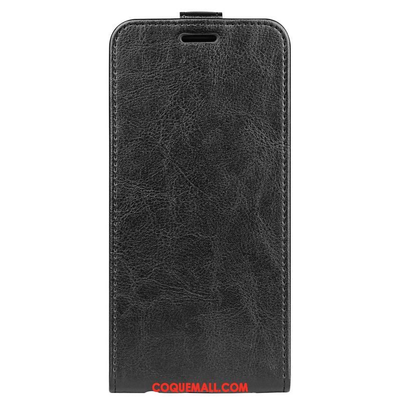 Housse Xiaomi 12 Pro Effet Cuir Rabat Vertical