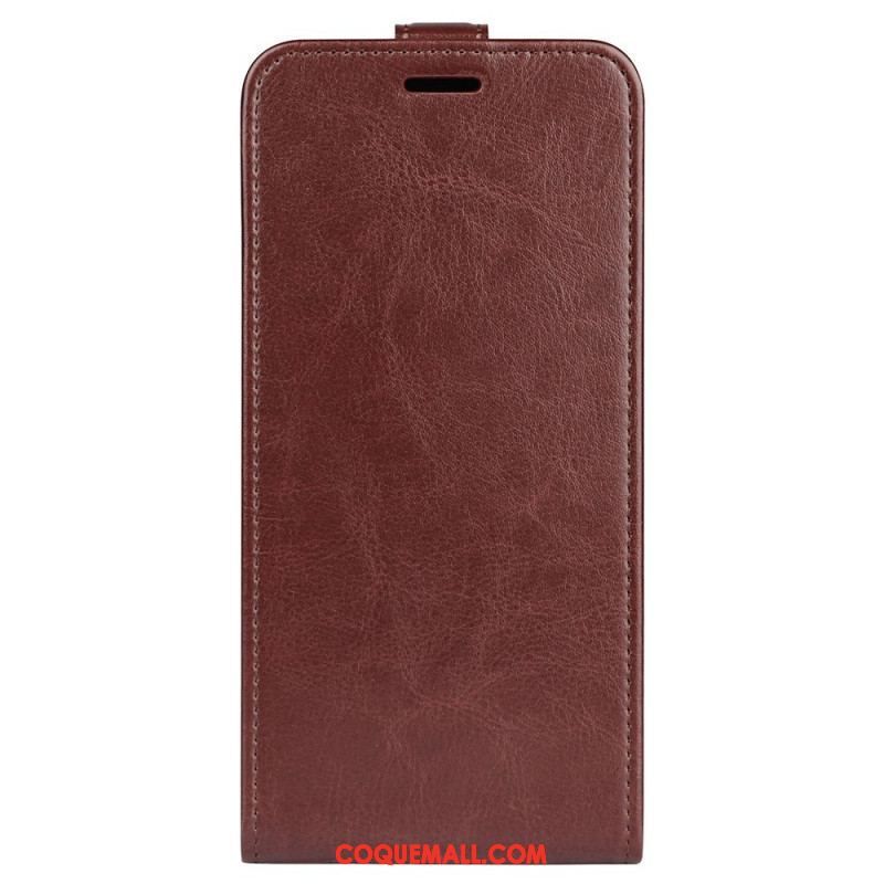 Housse Xiaomi 12 Pro Effet Cuir Rabat Vertical