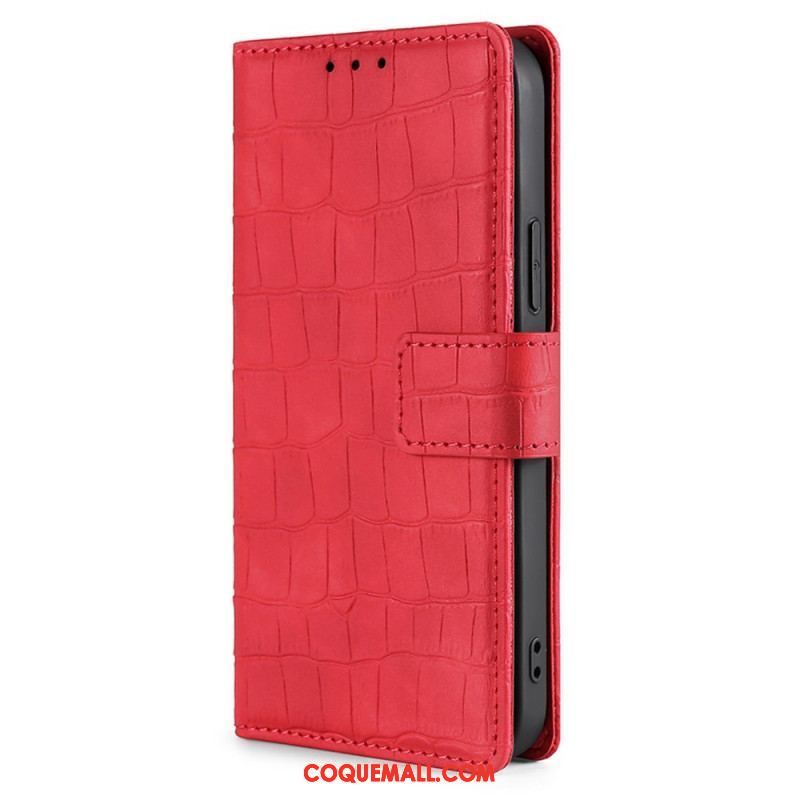 Housse Xiaomi 12 Pro Skin-Touch Crocodile