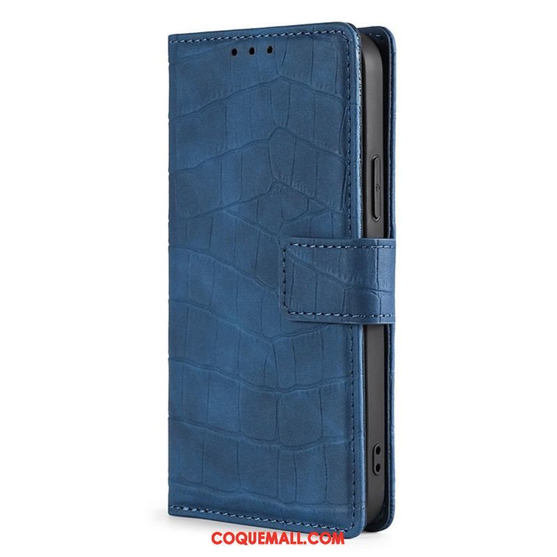 Housse Xiaomi 12 Pro Skin-Touch Crocodile