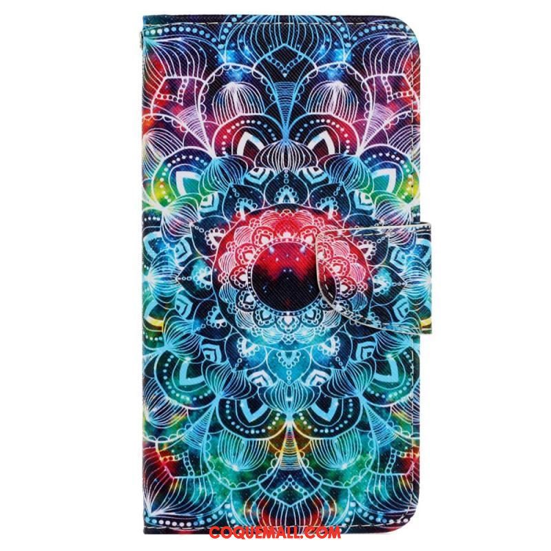 Housse Xiaomi 12T / 12T Pro Flashy Mandala à Lanière