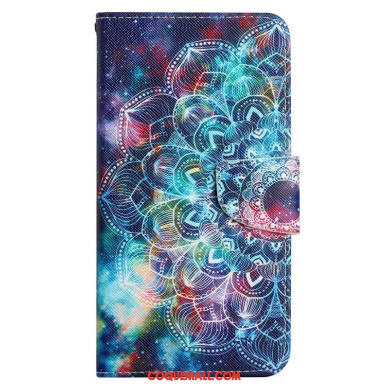 Housse Xiaomi 12T / 12T Pro Flashy Mandala à Lanière