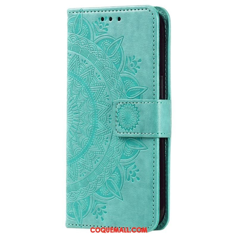 Housse Xiaomi 12T / 12T Pro Mandala Soleil avec Lanière