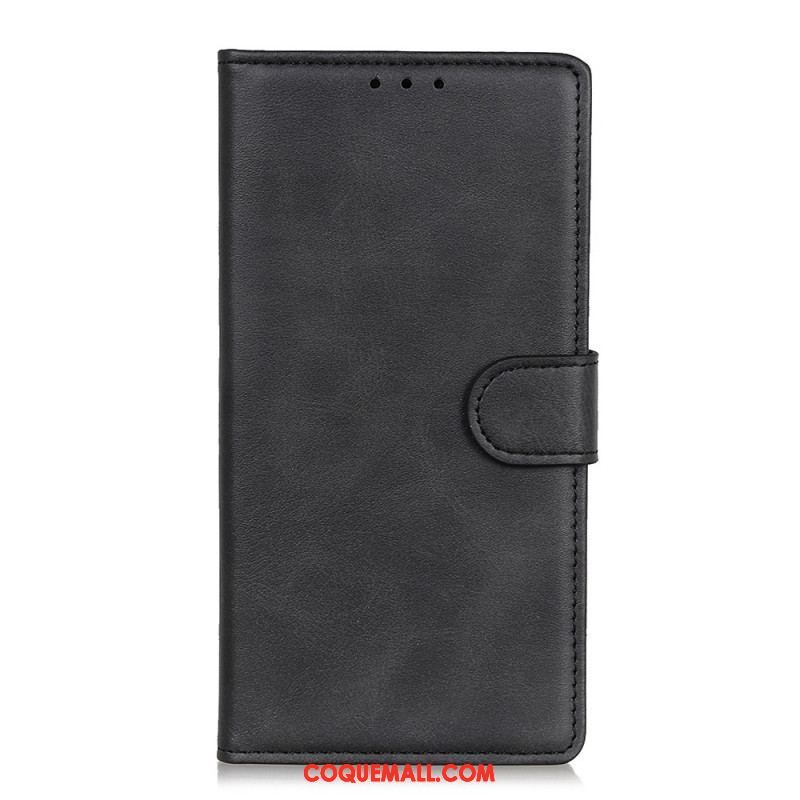 Housse Xiaomi 12T / 12T Pro Simili Cuir Mat