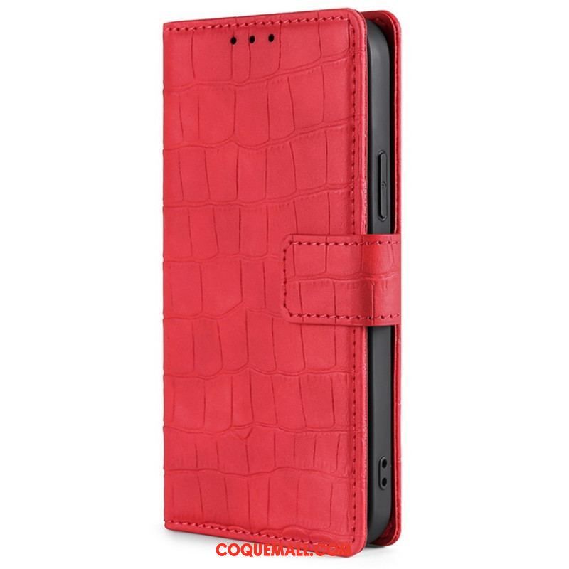 Housse Xiaomi 12T / 12T Pro Skin-Touch Crocodile